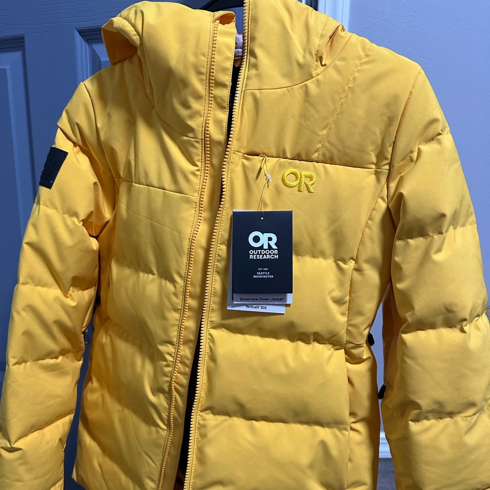 OR women’s snow crew down jacket